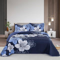 Lavish Quilted Coverlet and Pillowcases Set: Luxurious Comfort for Your Bed