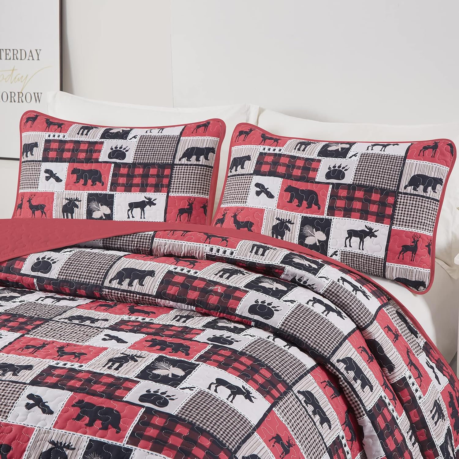 Christmas feel Bedspread Set