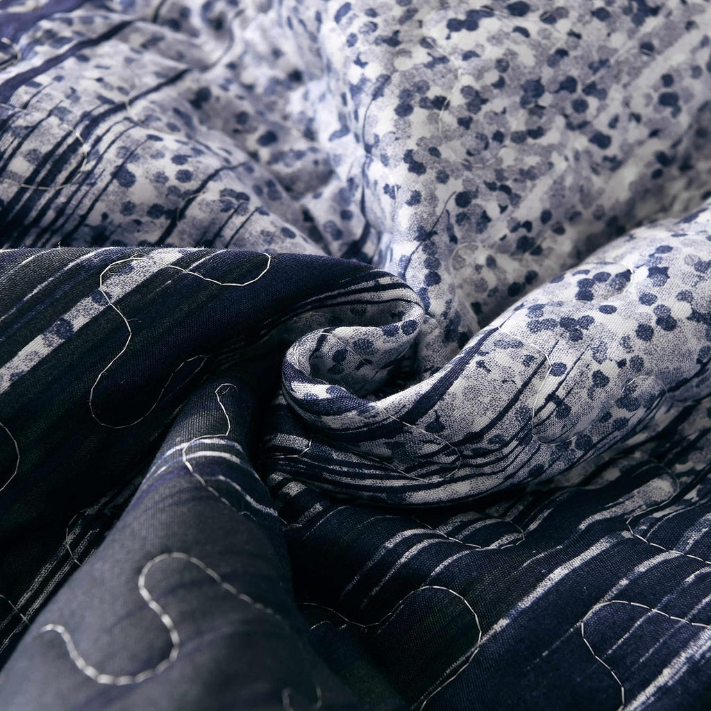 Feminine cave stalactites pattern 3 Pc Bedspread & Pillow Cover Set