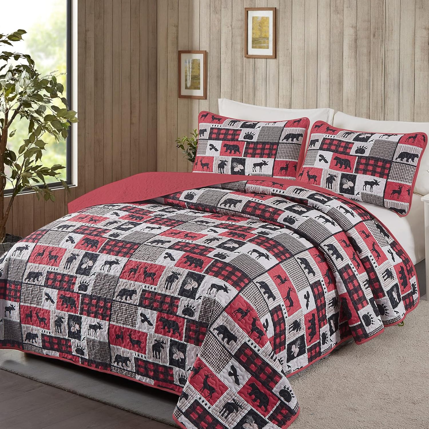 Christmas feel Bedspread Set