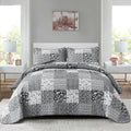 Timeless Peony Graceful Breathable 3 Pc Bedspread & Pillow Cover Set