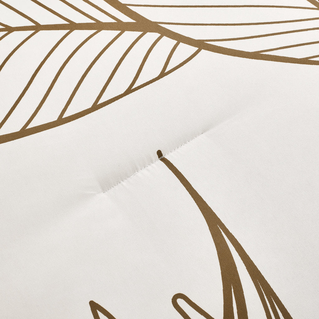 SOFT Floral Comforter Set, Plush Winter Bedding with Pillowcases