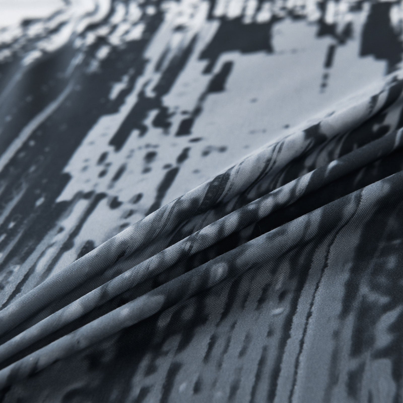 Floral Stripes Comforter Set, Warm 3-Piece Bedding with Pillowcases