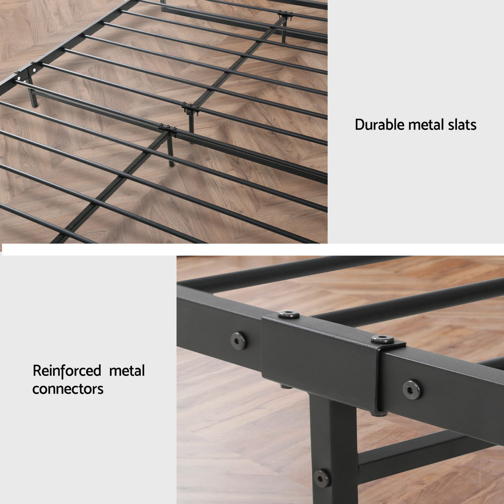 Artiss Bed Frame Single Size Metal Bed Frame DANE
