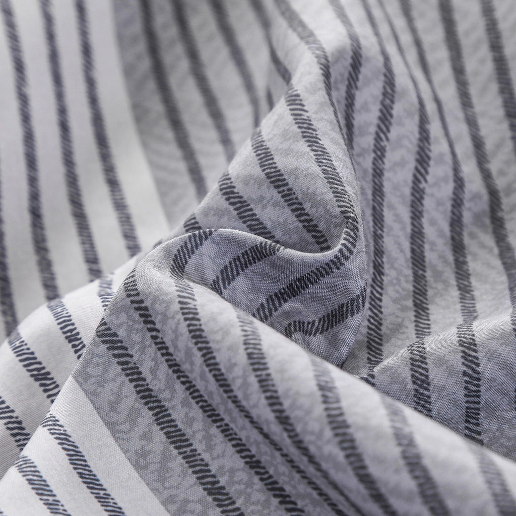 Coastal Drift striped Comforter Bundle - Breezy 3-Piece Bedding