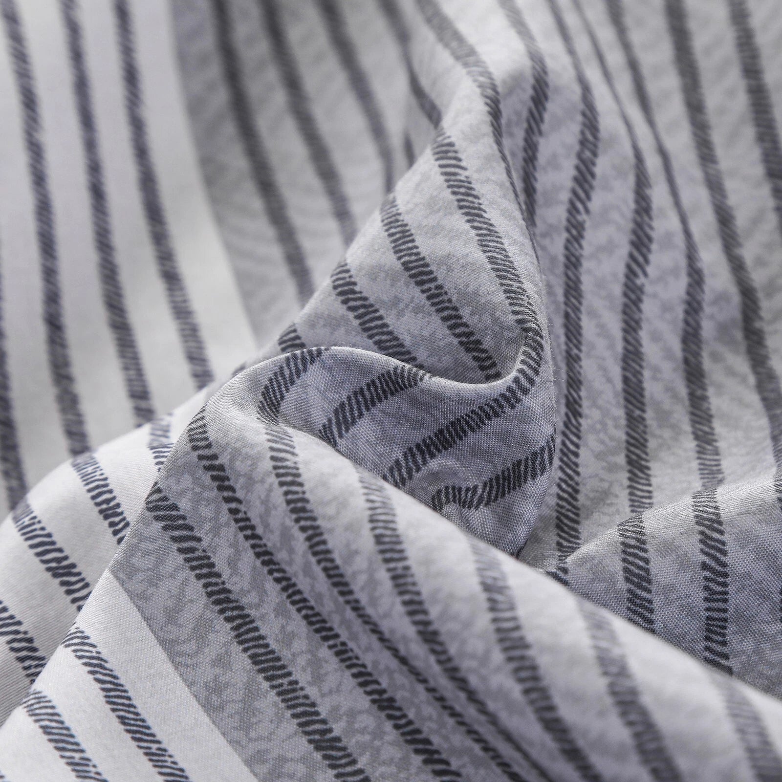 Coastal Drift striped Comforter Bundle - Breezy 3-Piece Bedding