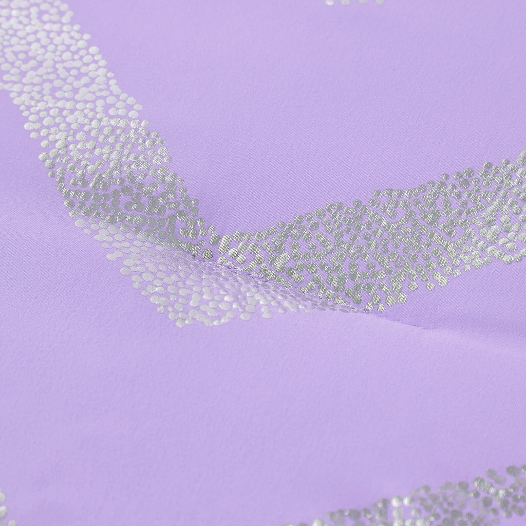 Soft Purple Comforter Set, Plush 3-Piece Bedding with Pillowcases