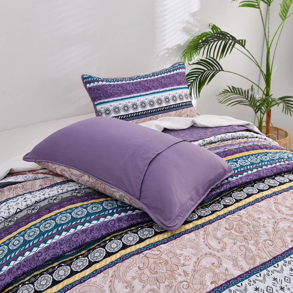 Hygge Quilted bedspread and pillowcovers set: Embrace Cozy Living