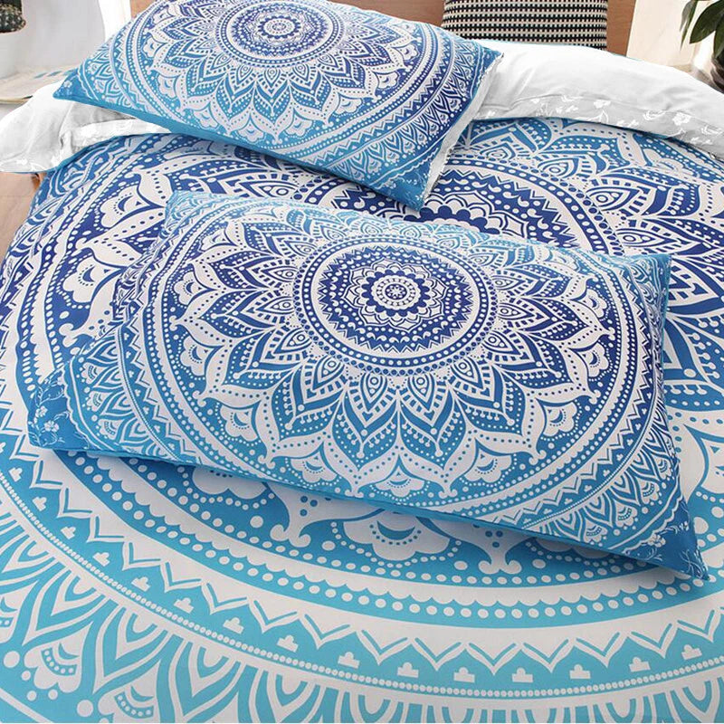 Dreamscape Sacred Circle Design Comforter Set - 3-Pcs Refreshing