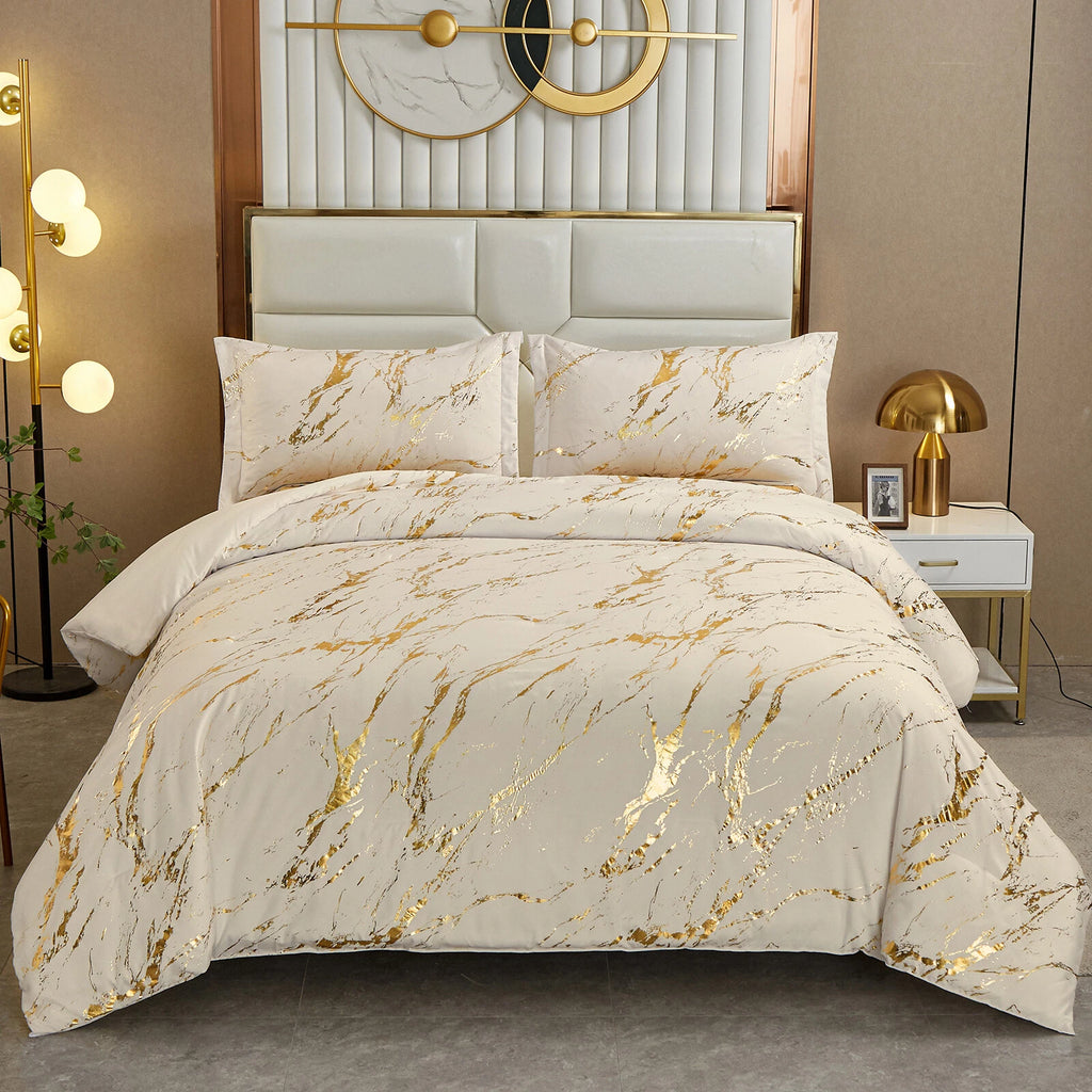 Coastal Drift apricot Comforter Bundle - Breezy 3-Piece Bedding