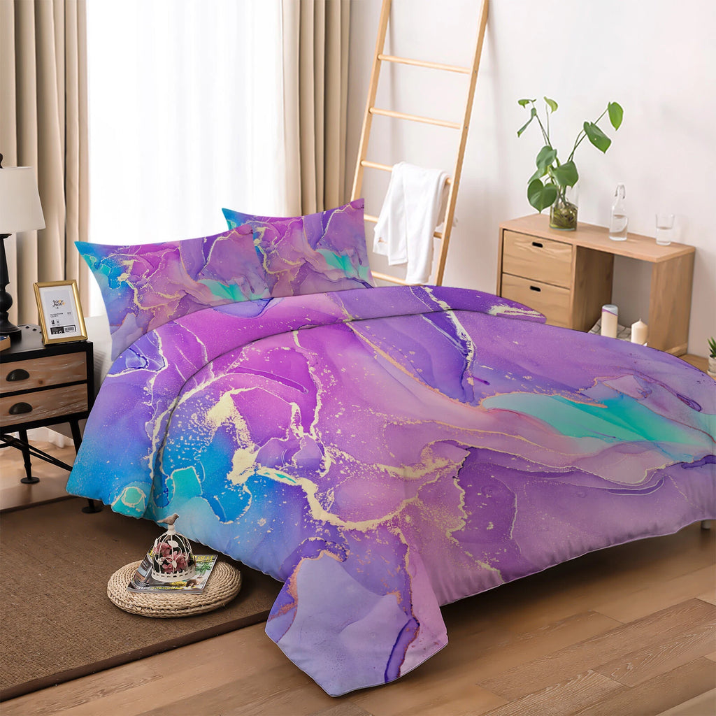 Modern Stripes Duvet Cover Set - Wrinkle-Resistant Material-