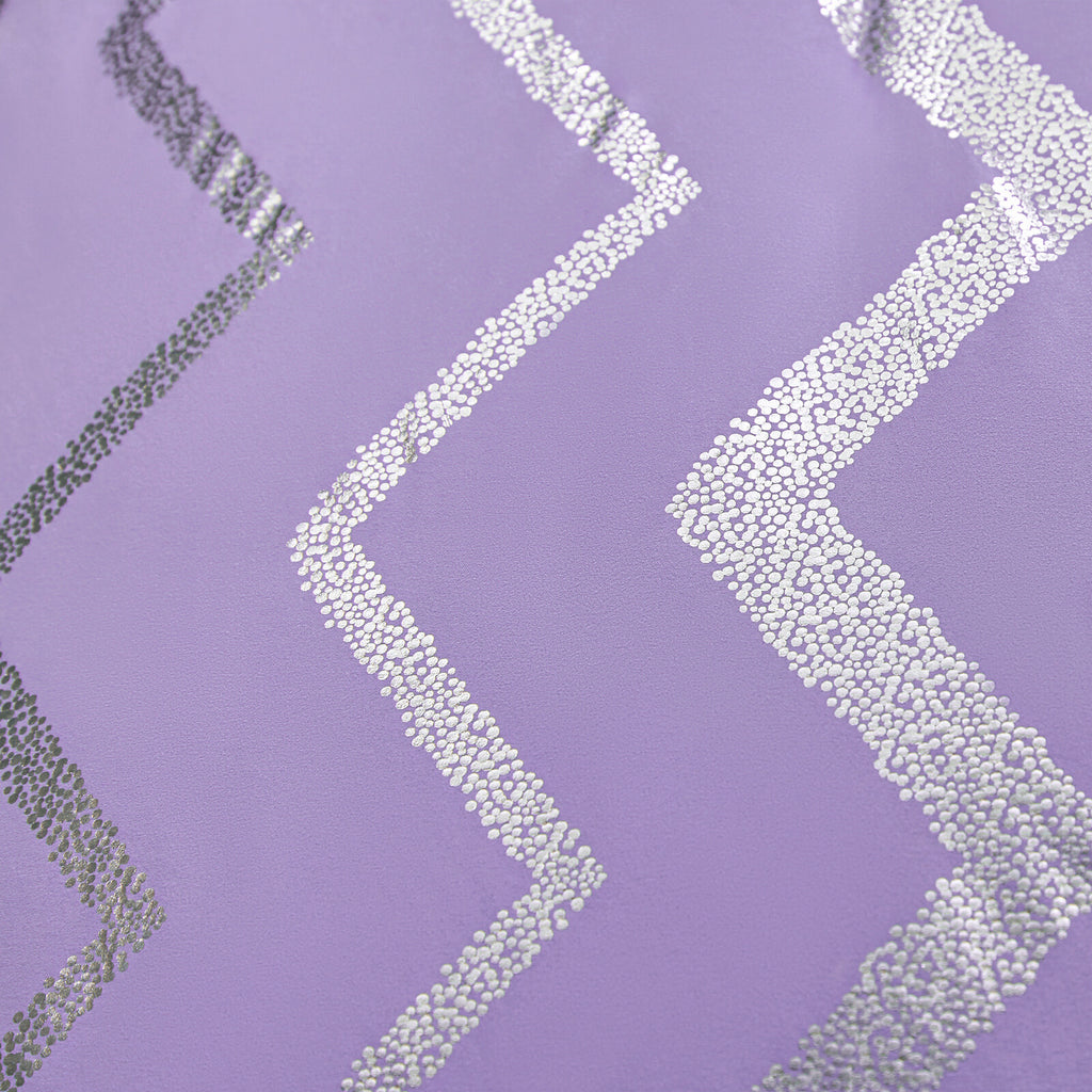 Soft Purple Comforter Set, Plush 3-Piece Bedding with Pillowcases