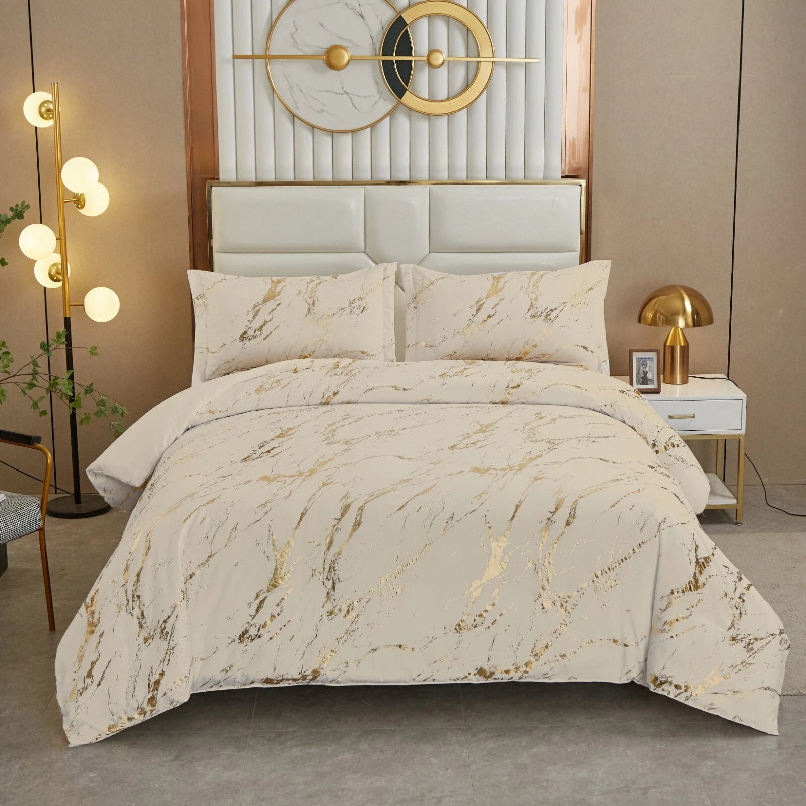 Coastal Drift apricot Comforter Bundle - Breezy 3-Piece Bedding