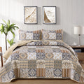 Quietude Quilted coverlet and pillowcovers set: Perfect for Relaxation