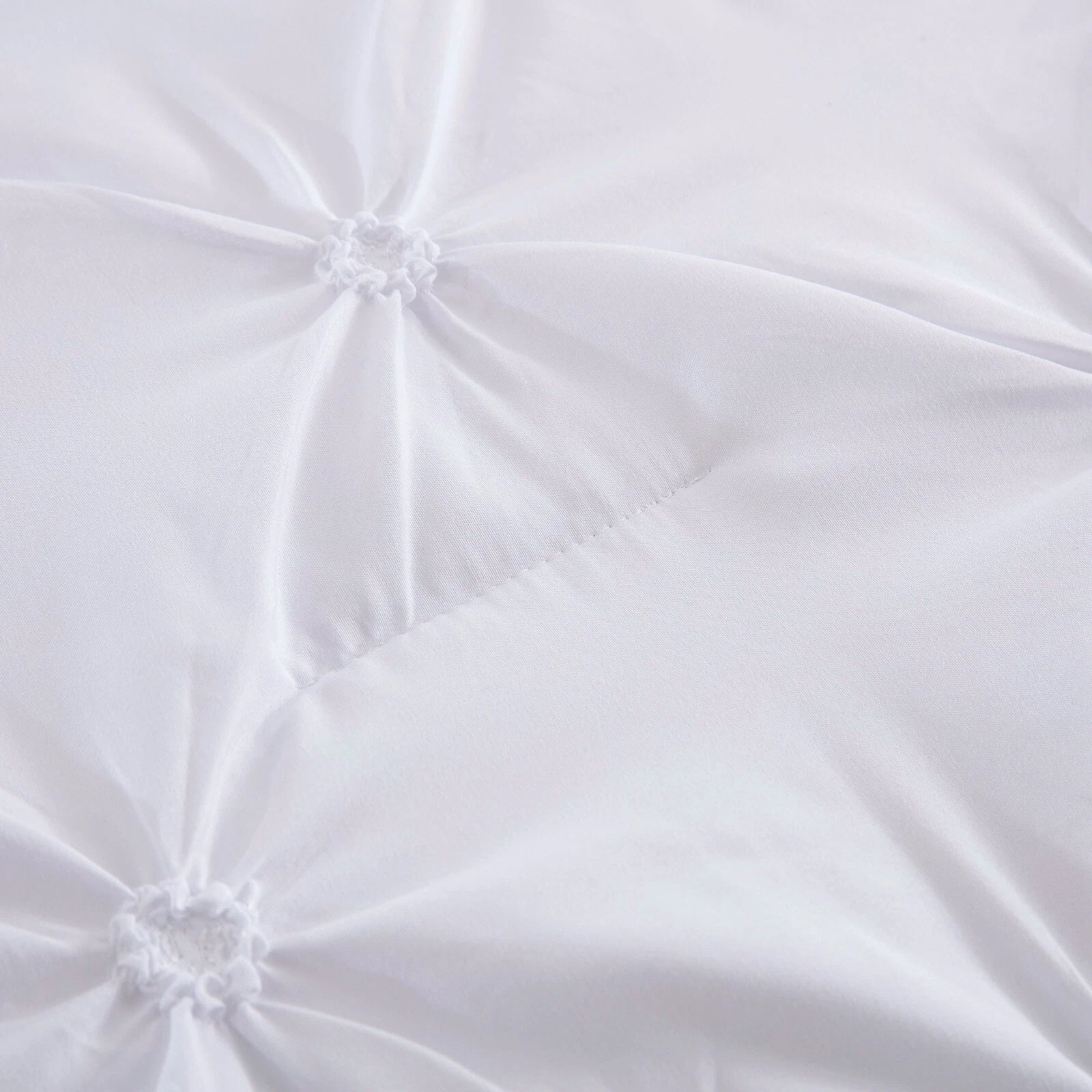Minimal Mood white Comforter Collection - Modern 3-Piece Set