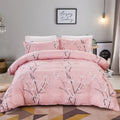 Warm Haven Marbled Bedding - 3-Piece Comforter & Sham Set