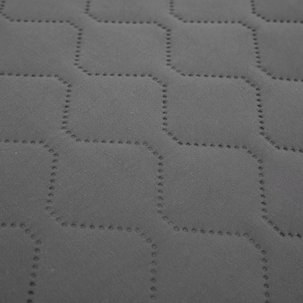 Plain Soft 3 Pc Bedspread & Pillow Cover Set