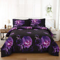 Rose Golden Hour Comforter Set - Aesthetic 3-Piece Bedroom Mood