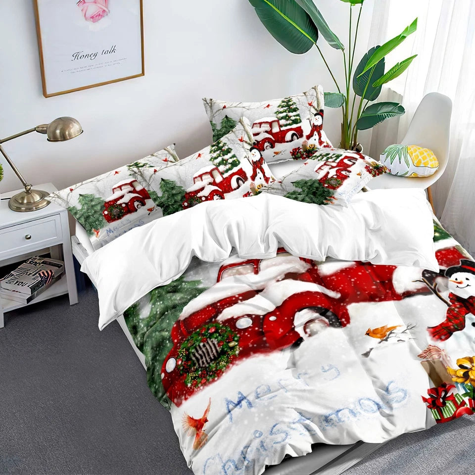 Elegant Touch Solid Color Duvet Cover Set - Easy Care-